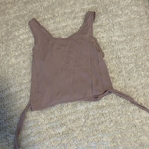 Lululemon mauve that’s a tie tank